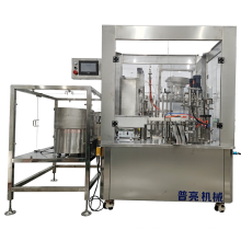 Automatic Test Tube Vial Filling Capping Labeling Machine